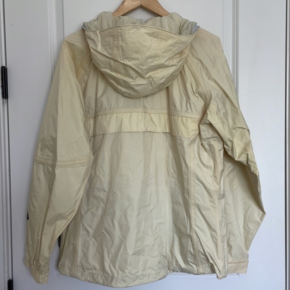 Columbia Sportswear Women’s Omni-Tech Waterproof Breathable Jacket Pale Yellow L - Picture 5 of 9